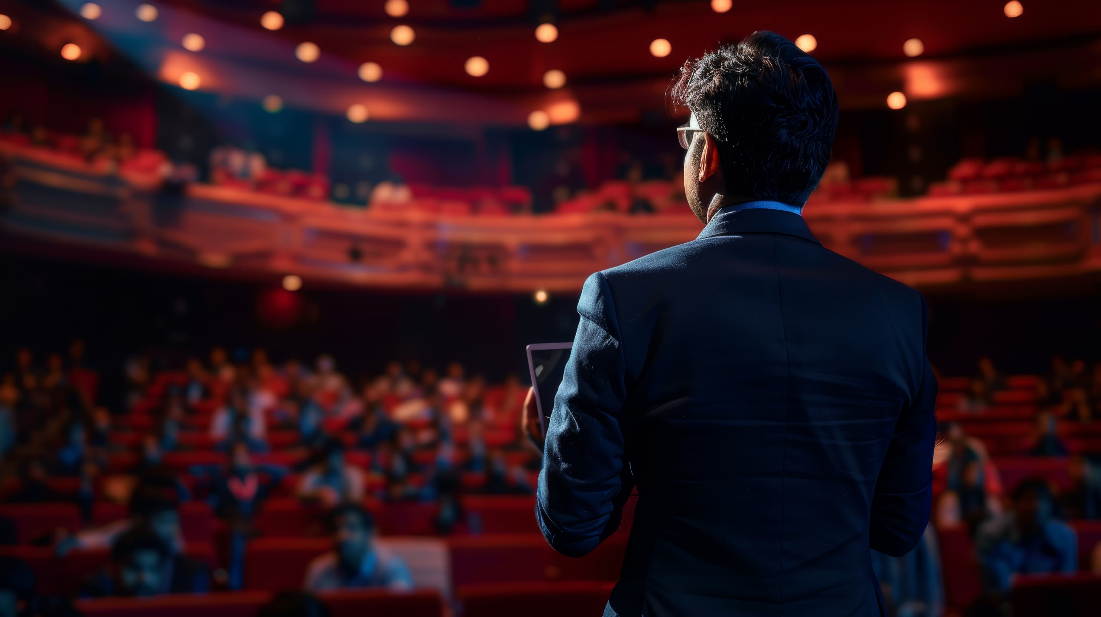 Stellar Experiences speaker addressing an audience